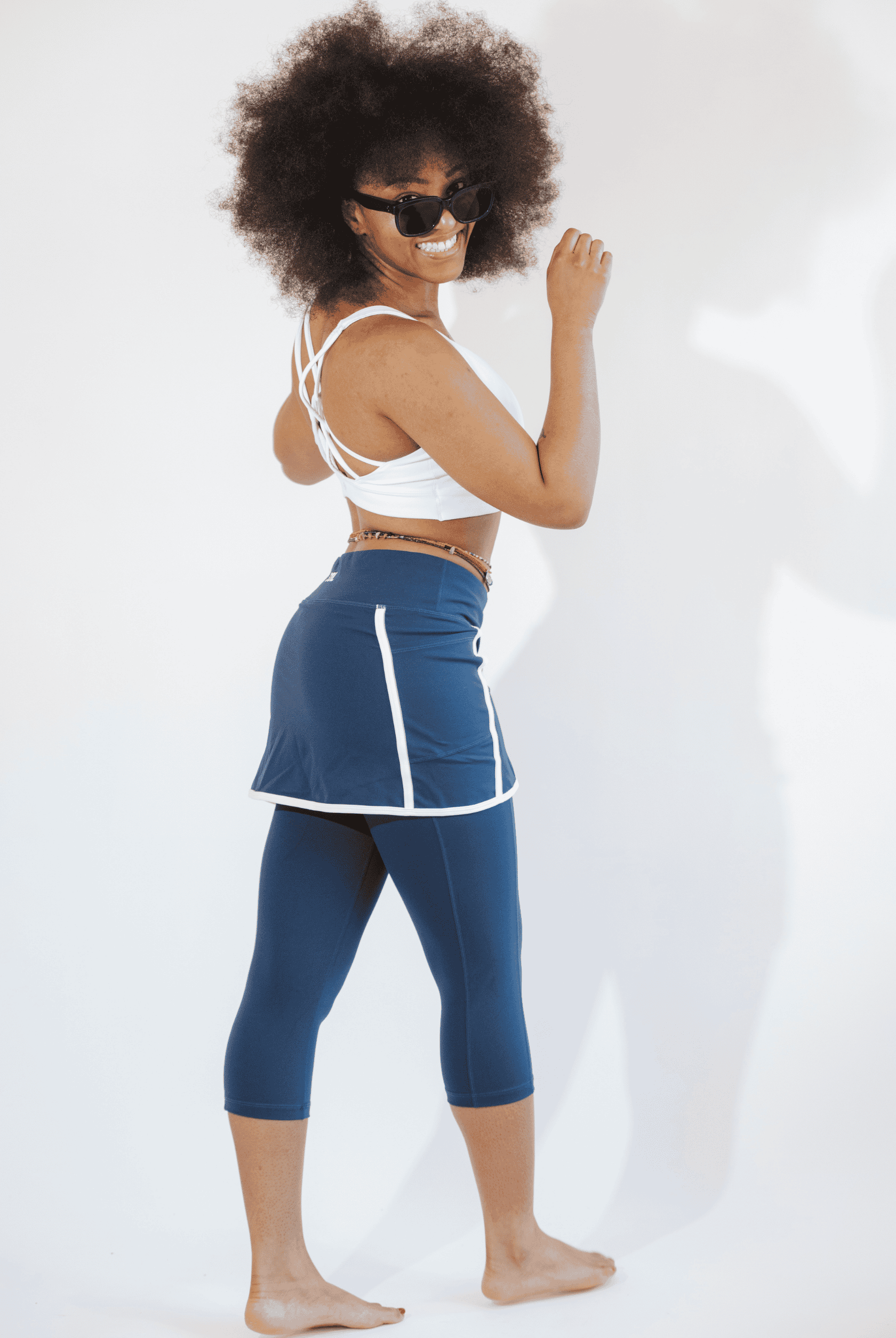 Tennis Skirt with Capri Leggings