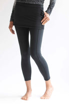 Black Tennis Skirt Leggings