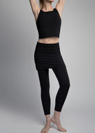 Matching  tank top with skirted leggings