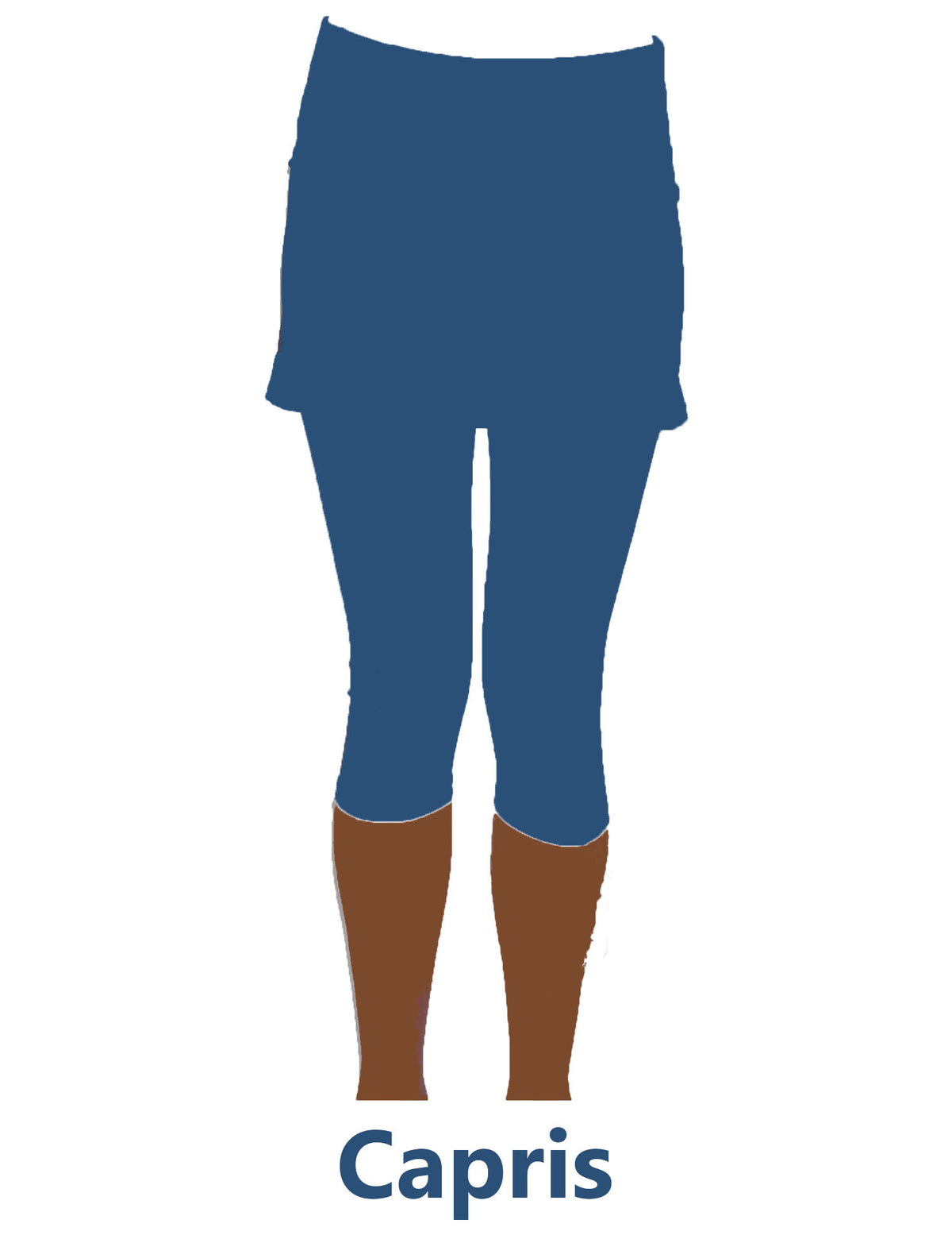 Olive Slim Skirted Leggings