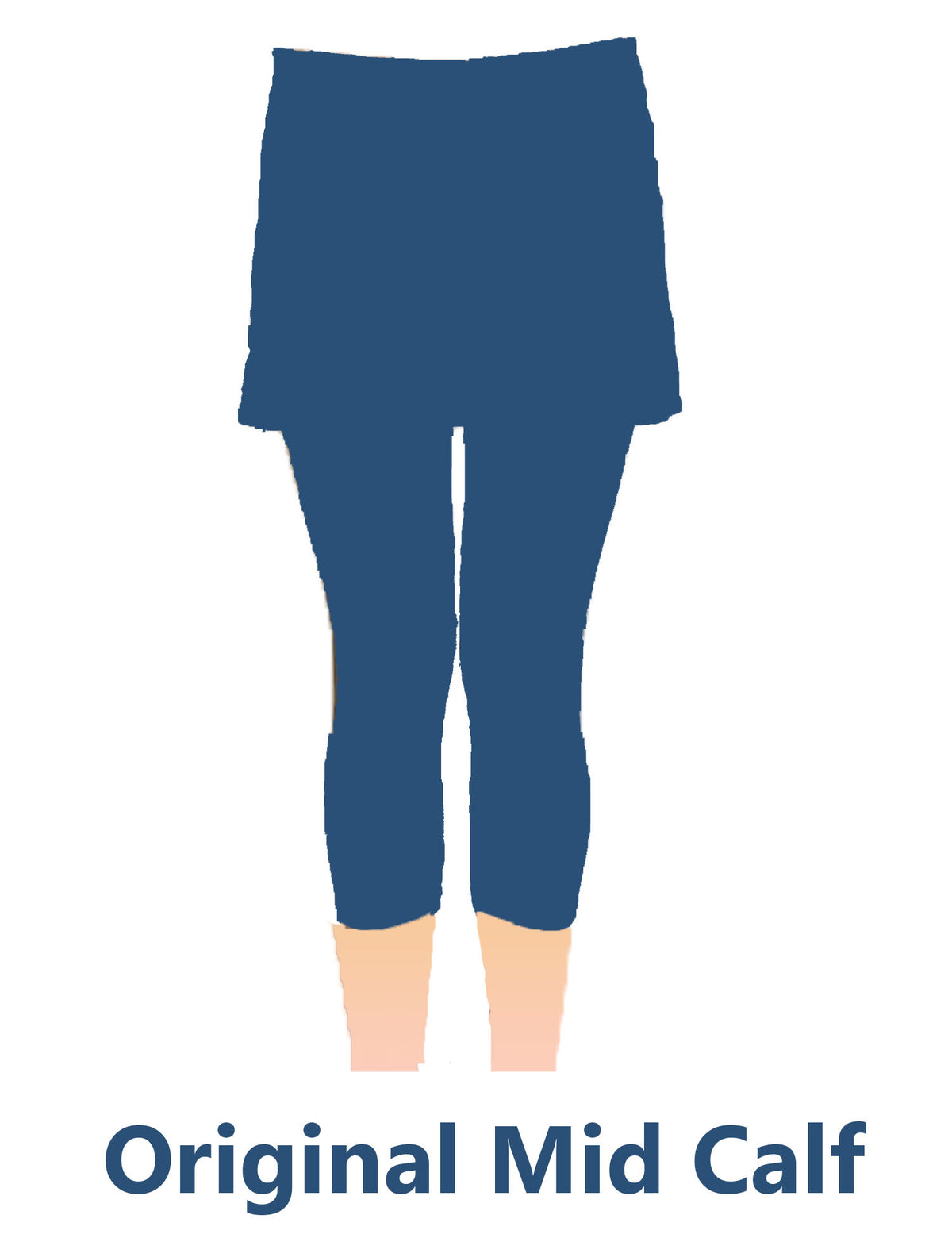 Olive Slim Skirted Leggings